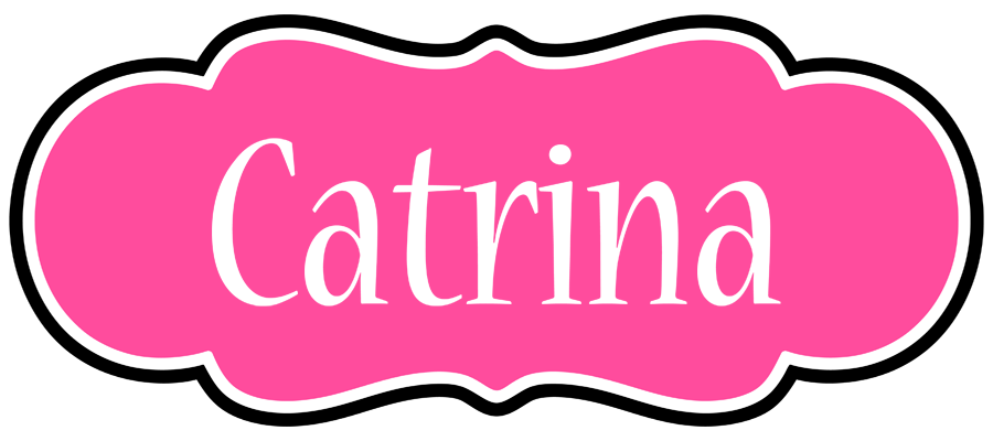 Catrina invitation logo