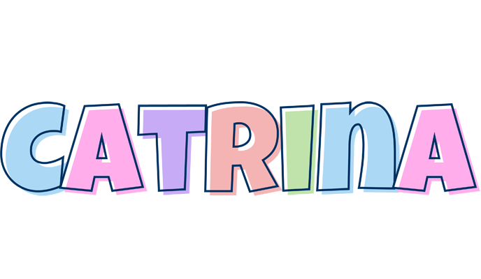 Catrina pastel logo