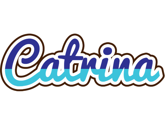Catrina raining logo