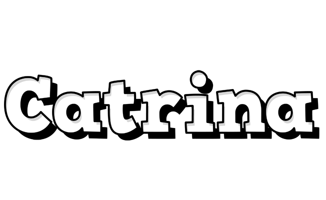 Catrina snowing logo