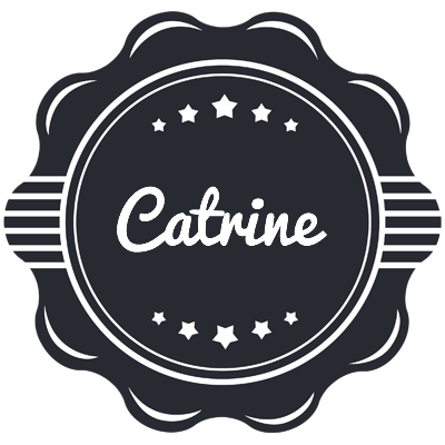 Catrine badge logo