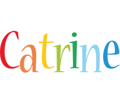 Catrine birthday logo