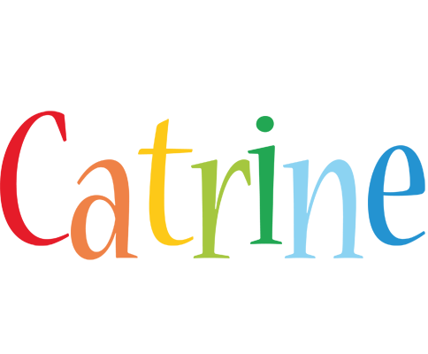 Catrine birthday logo