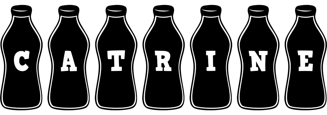 Catrine bottle logo