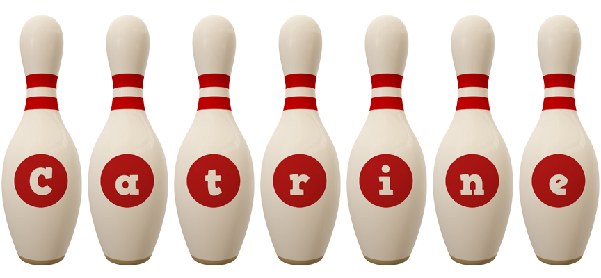 Catrine bowling-pin logo