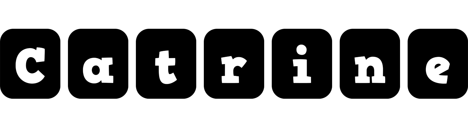Catrine box logo