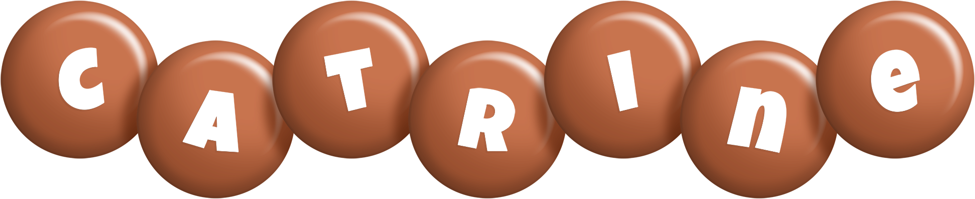 Catrine candy-brown logo