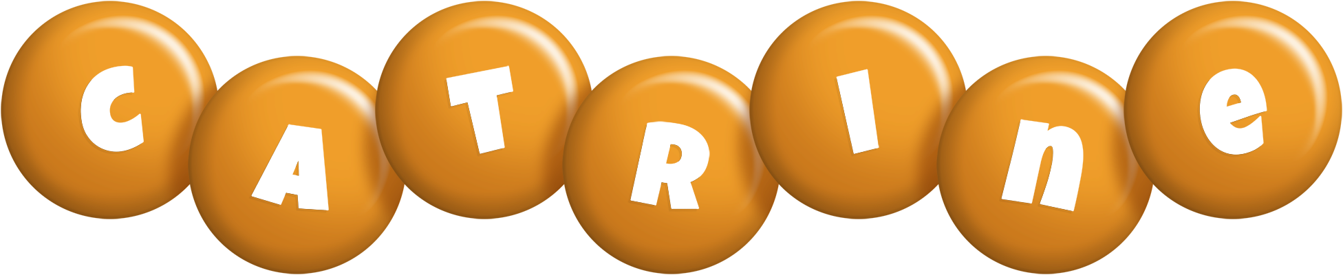 Catrine candy-orange logo