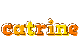 Catrine desert logo