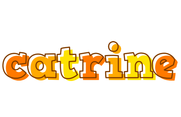Catrine desert logo