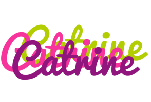 Catrine flowers logo