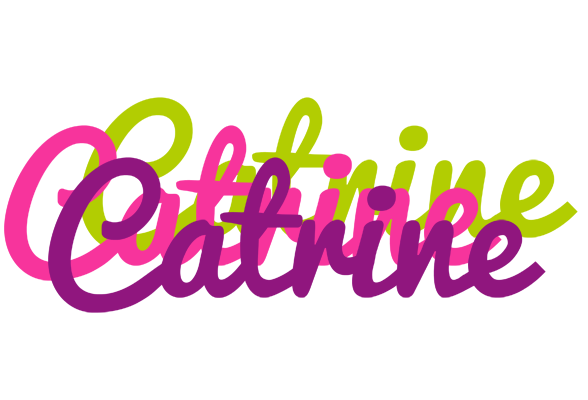 Catrine flowers logo