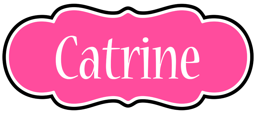 Catrine invitation logo