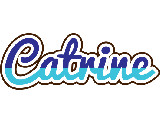 Catrine raining logo