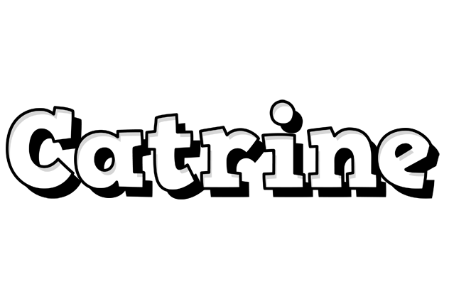 Catrine snowing logo