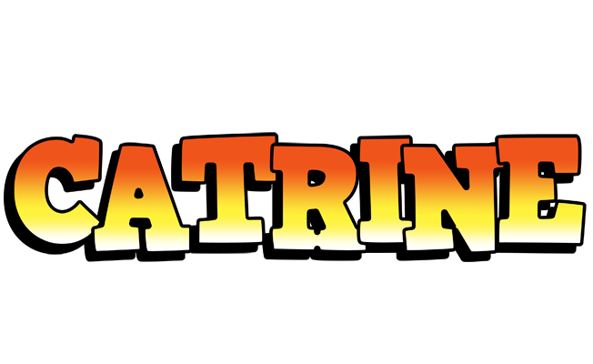 Catrine sunset logo