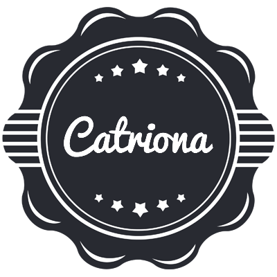 Catriona badge logo