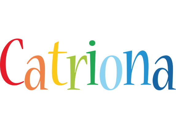 Catriona birthday logo