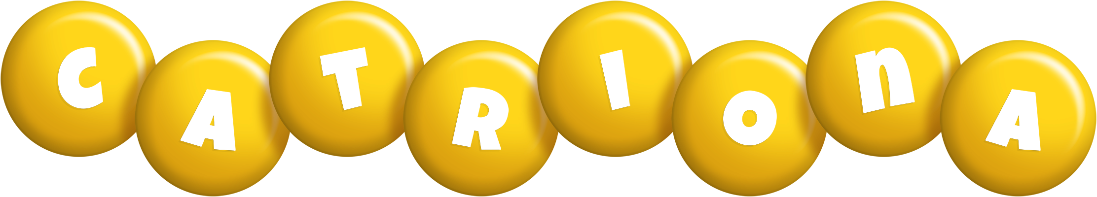 Catriona candy-yellow logo