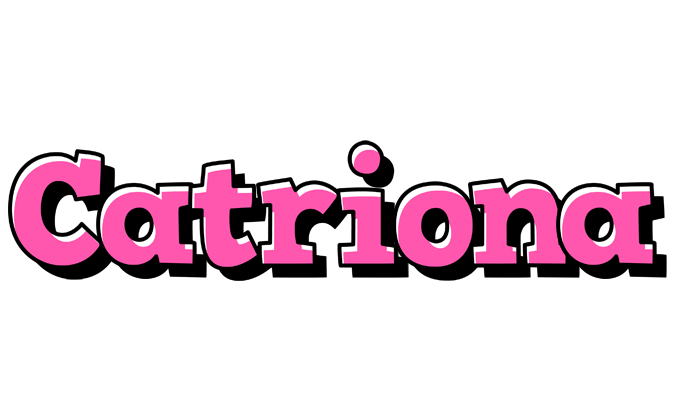 Catriona girlish logo