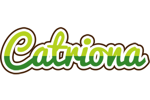 Catriona golfing logo