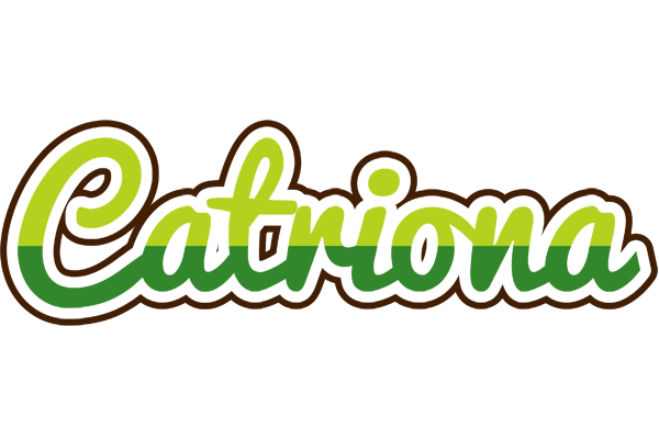 Catriona golfing logo