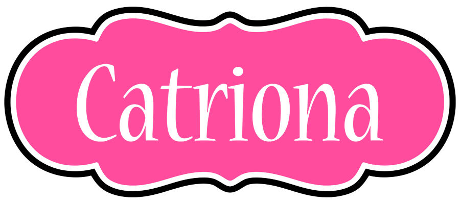 Catriona invitation logo