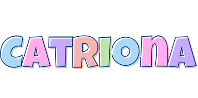 Catriona pastel logo