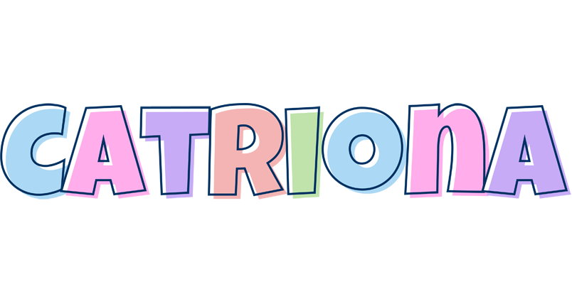 Catriona pastel logo