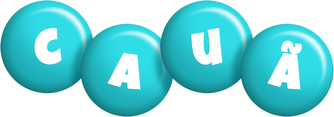 Cauã candy-azur logo