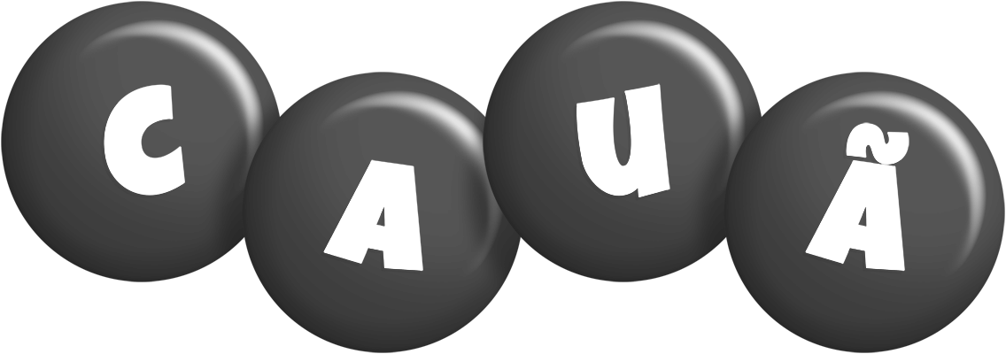 Cauã candy-black logo