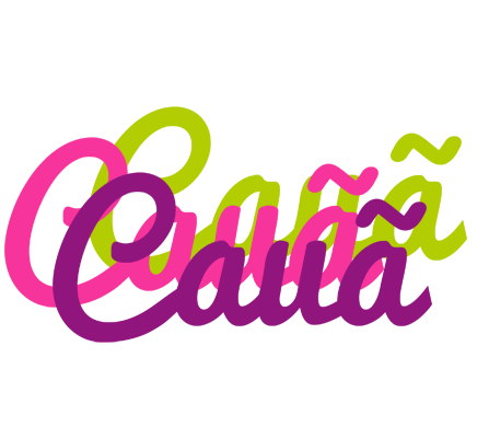 Cauã flowers logo