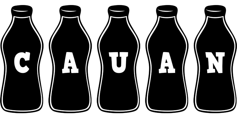Cauan bottle logo