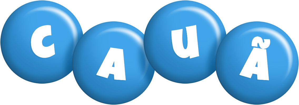 Cauã candy-blue logo