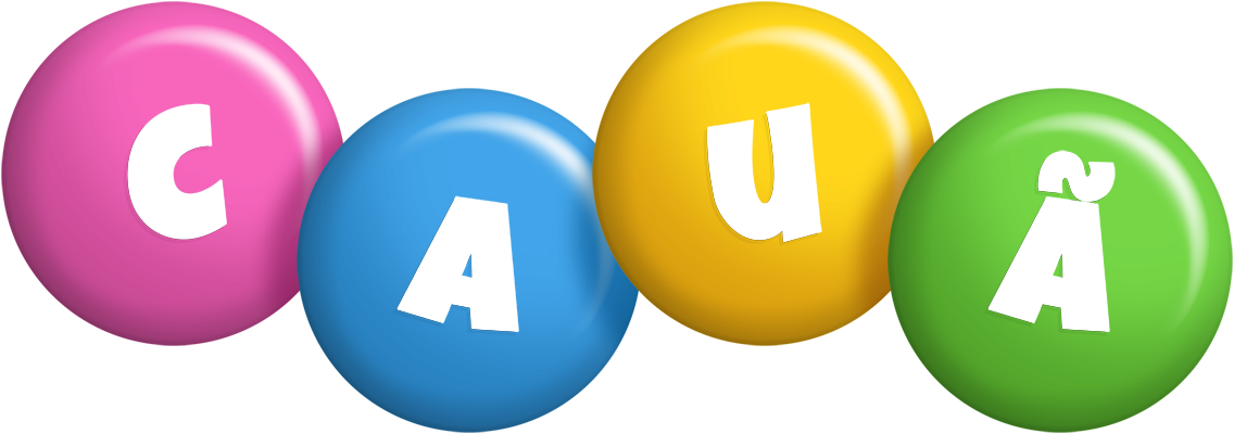 Cauã candy logo