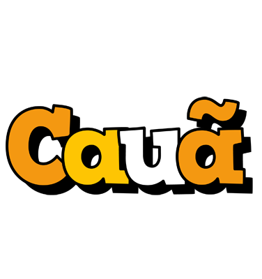 Cauã cartoon logo