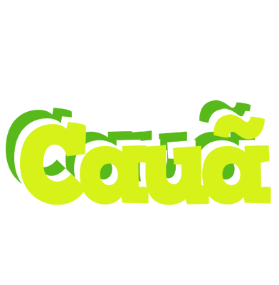 Cauã citrus logo