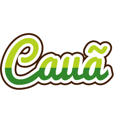 Cauã golfing logo