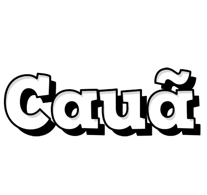 Cauã snowing logo