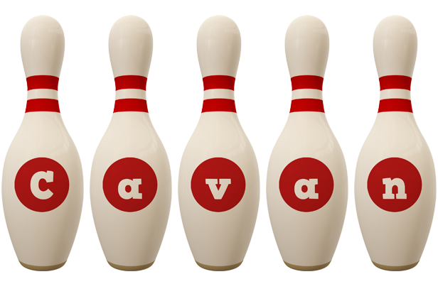 Cavan bowling-pin logo