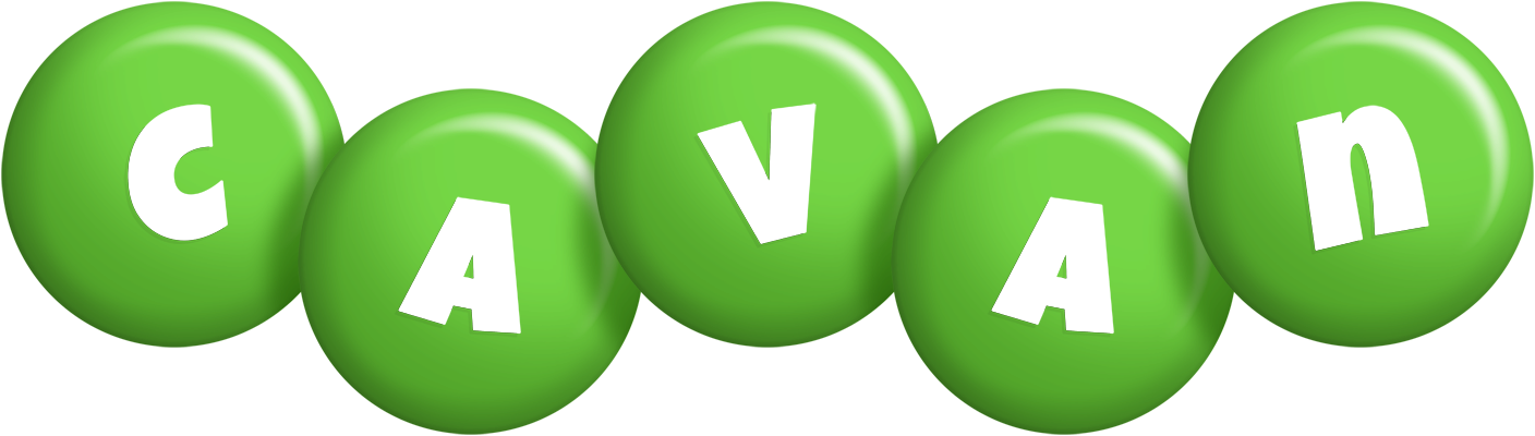 Cavan candy-green logo