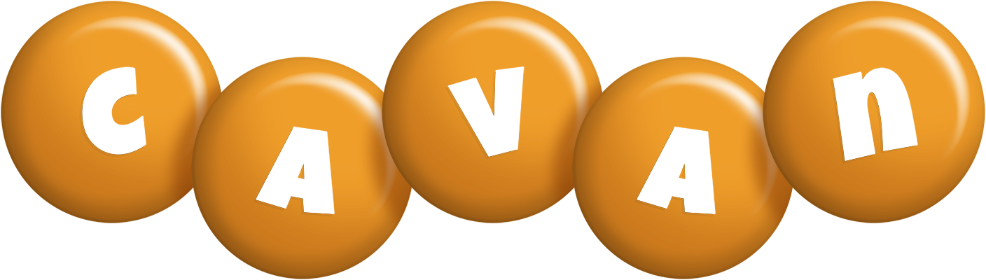 Cavan candy-orange logo