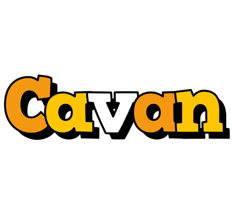 Cavan cartoon logo