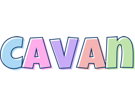 Cavan pastel logo