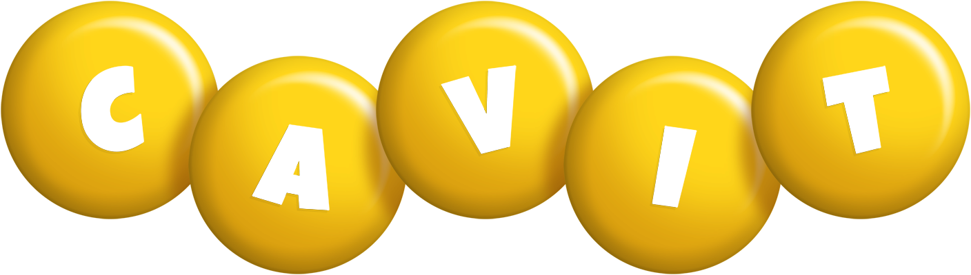 Cavit candy-yellow logo