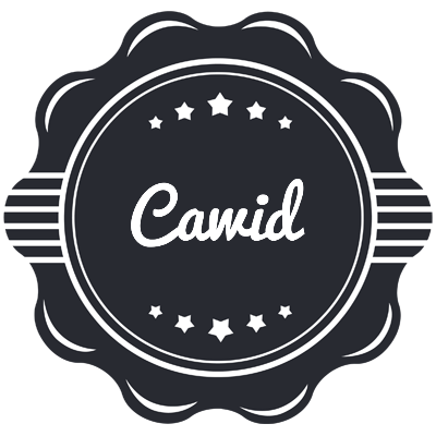 Cawid badge logo