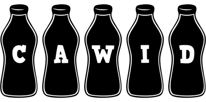 Cawid bottle logo