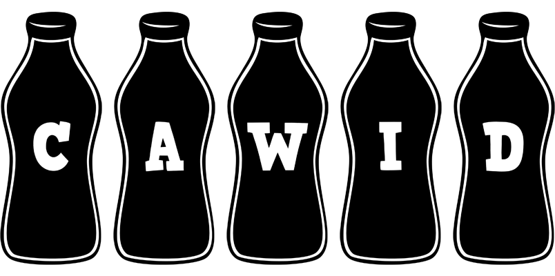 Cawid bottle logo