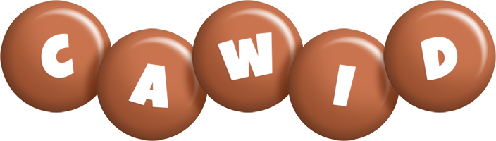 Cawid candy-brown logo