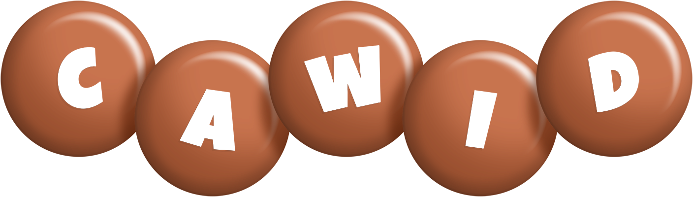 Cawid candy-brown logo